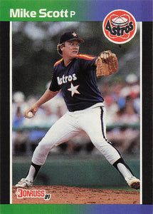 1989 Donruss Baseball Mike Scott #69b