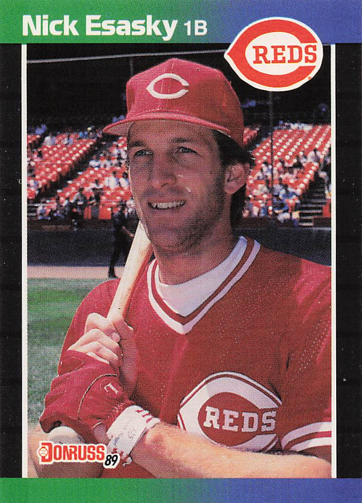 1989 Donruss Baseball Nick Esasky #189b