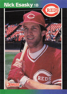 1989 Donruss Baseball Nick Esasky #189b