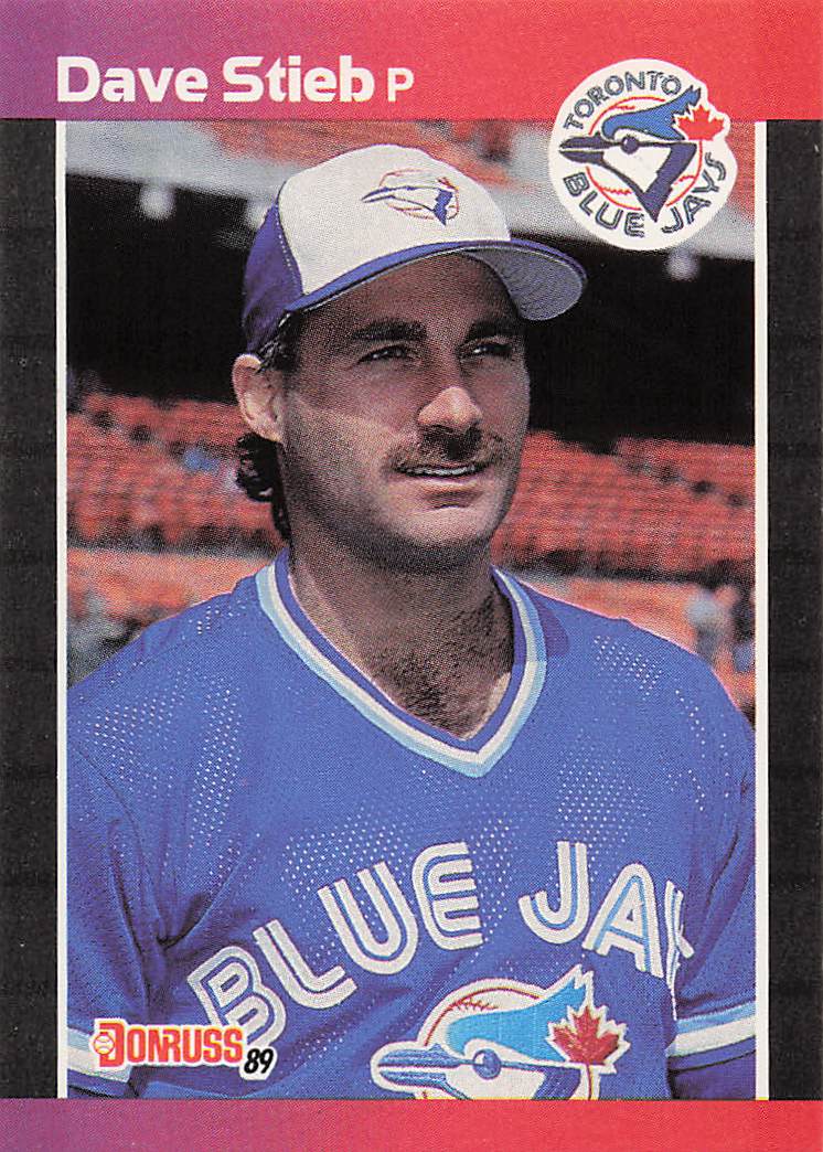 1989 Donruss Baseball Dave Stieb #349