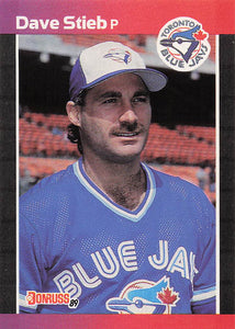 1989 Donruss Baseball Dave Stieb #349