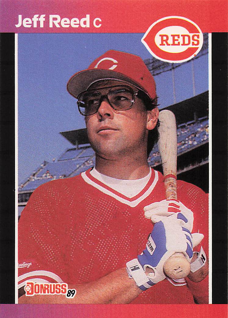 1989 Donruss Baseball Jeff Reed #469d