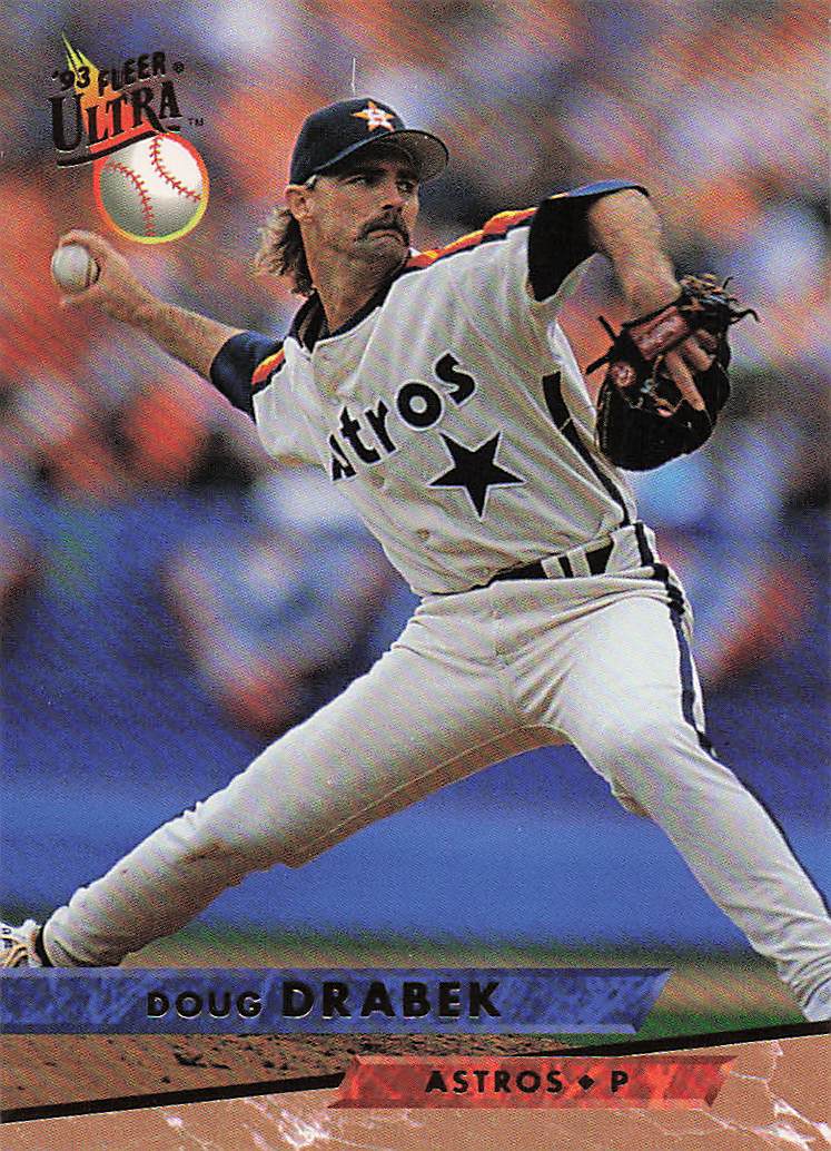 1993 Ultra Baseball Doug Drabek #392