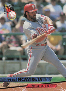 1993 Ultra Baseball Pete Incaviglia #442