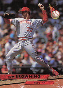 1993 Ultra Baseball Tom Browning #325