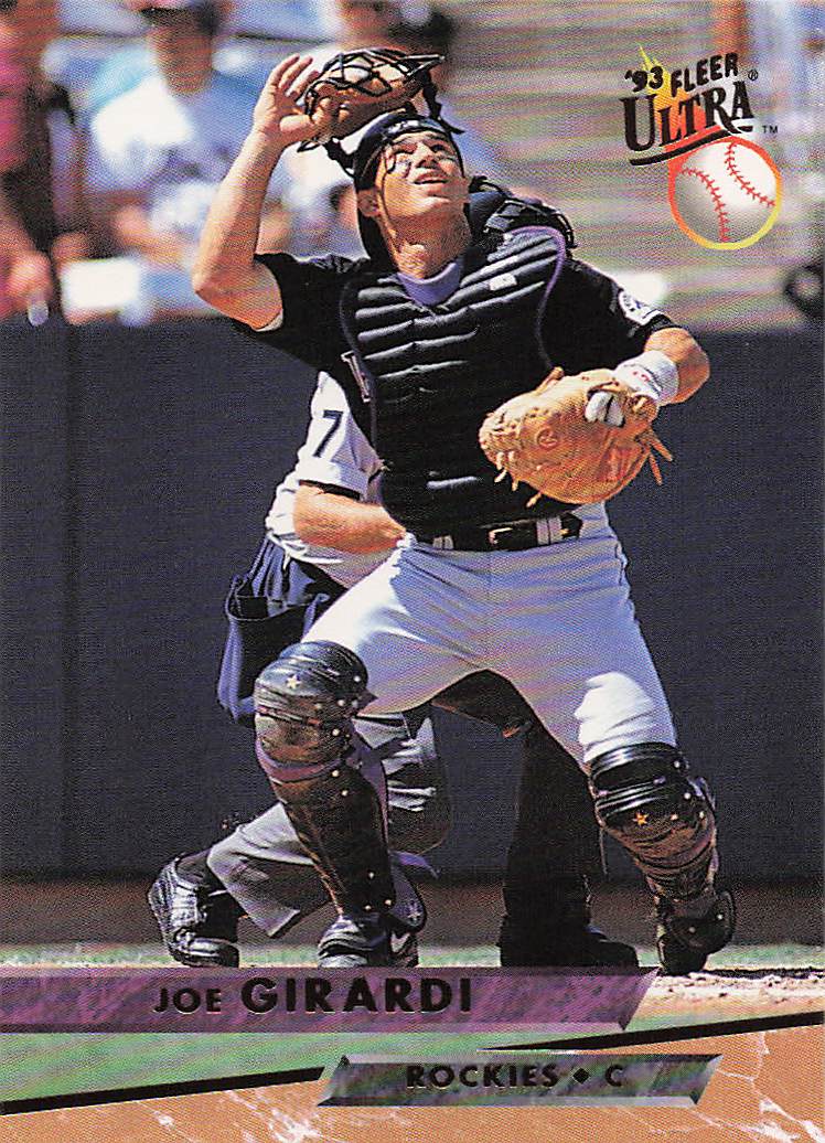1993 Ultra Baseball Joe Girardi #348