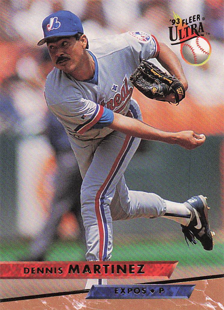 1993 Ultra Baseball Dennis Martinez #418