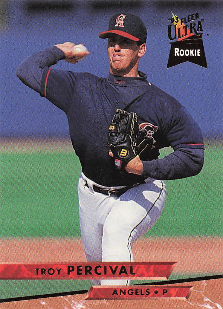 1993 Ultra Baseball Troy Percival #522