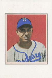 1989 Bowman Baseball Reprint Sweepstakes Gil Hodges #NNO