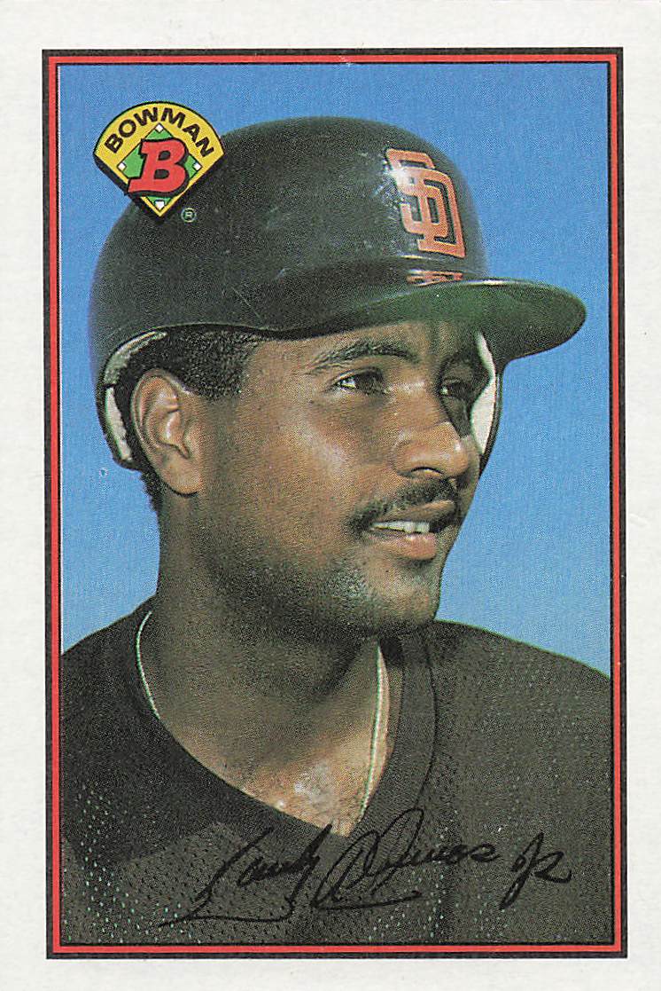 1989 Bowman Baseball Sandy Alomar, Jr. #454 Rookie