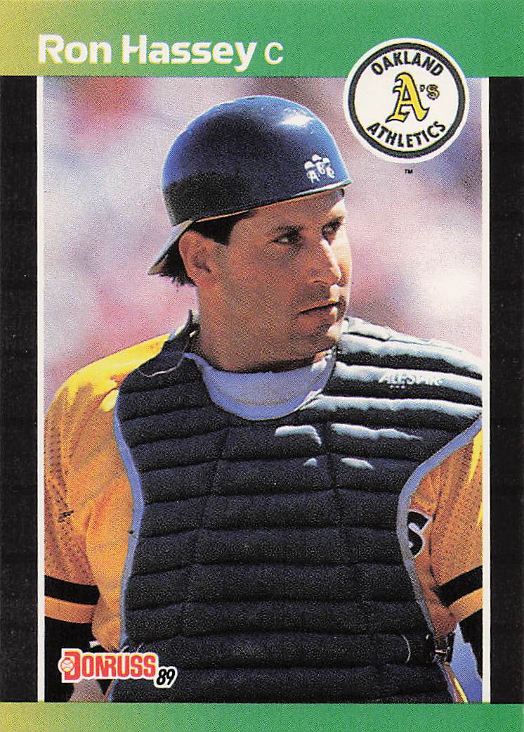 1989 Donruss Baseball Ron Hassey #361