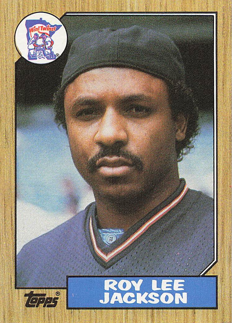 1987 Topps Baseball Roy Lee Jackson #138