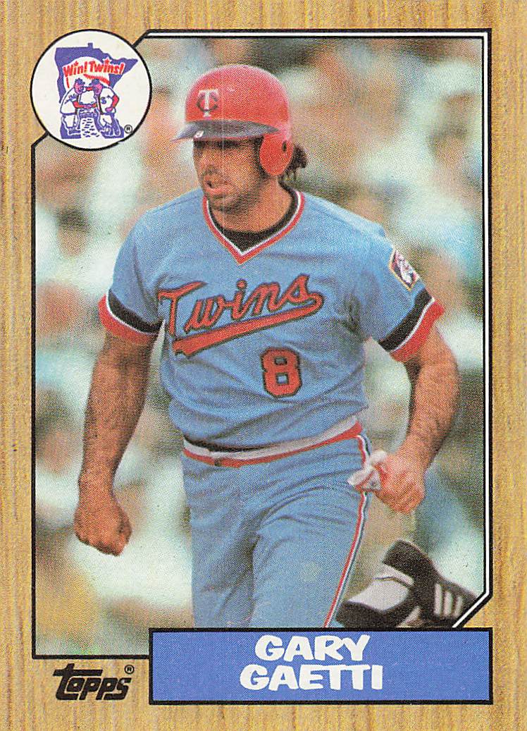 1987 Topps Baseball Gary Gaetti #710