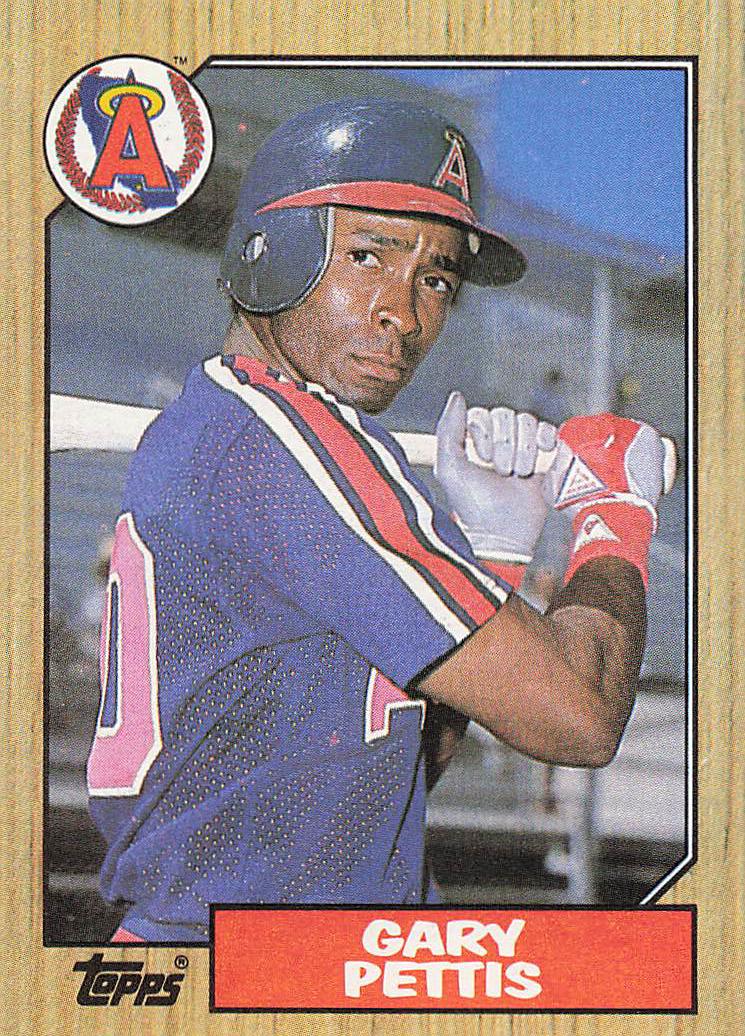 1987 Topps Baseball Gary Pettis #278