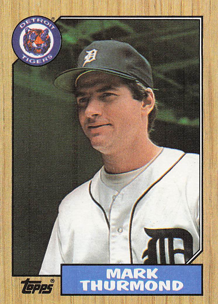1987 Topps Baseball Mark Thurmond #361