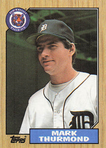 1987 Topps Baseball Mark Thurmond #361