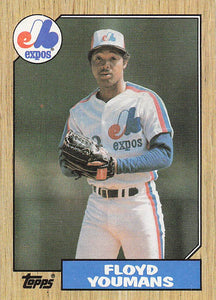 1987 Topps Baseball Floyd Youmans #105