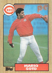 1987 Topps Baseball Mario Soto #517
