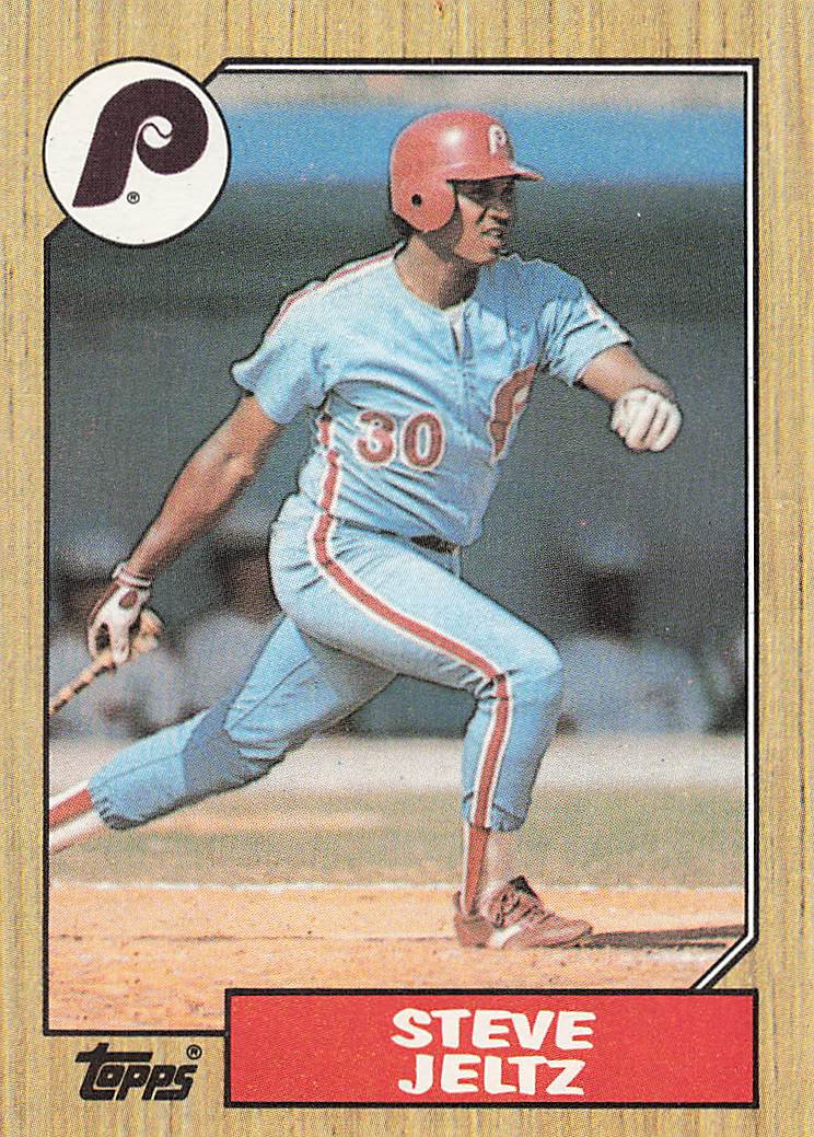 1987 Topps Baseball Steve Jeltz #294