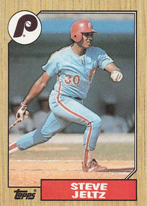 1987 Topps Baseball Steve Jeltz #294