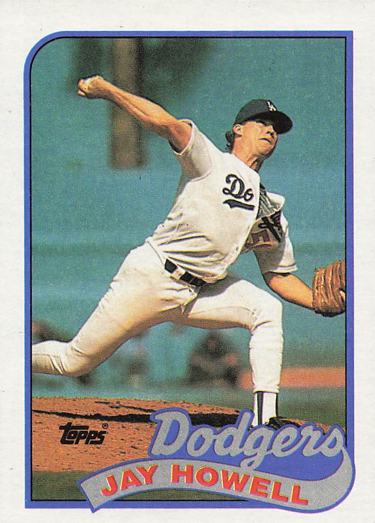 1989 Topps Baseball Jay Howell #425