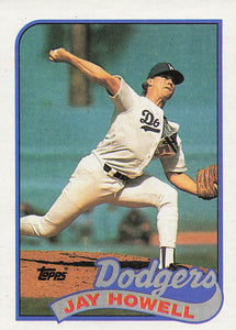 1989 Topps Baseball Jay Howell #425