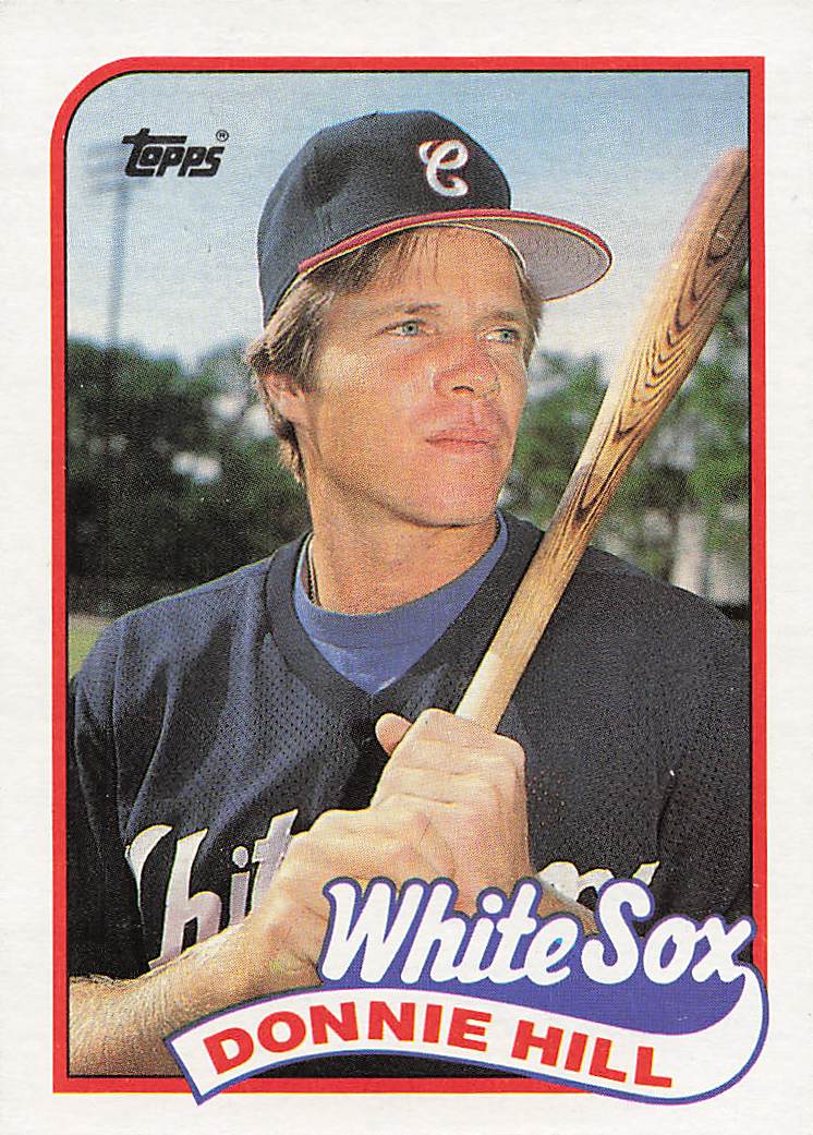 1989 Topps Baseball Donnie Hill #512