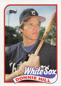 1989 Topps Baseball Donnie Hill #512