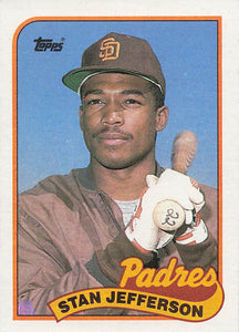 1989 Topps Baseball Stan Jefferson #689a