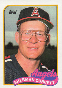 1989 Topps Baseball Sherman Corbett #99 Rookie