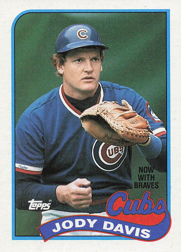 1989 Topps Baseball Jody Davis #115