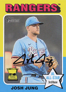 2024 Topps Heritage Baseball Josh Jung #298