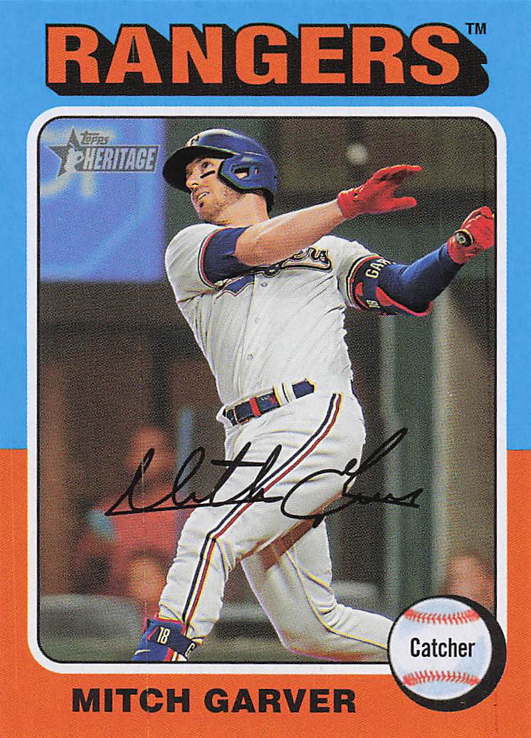 2024 Topps Heritage Baseball Mitch Garver #19
