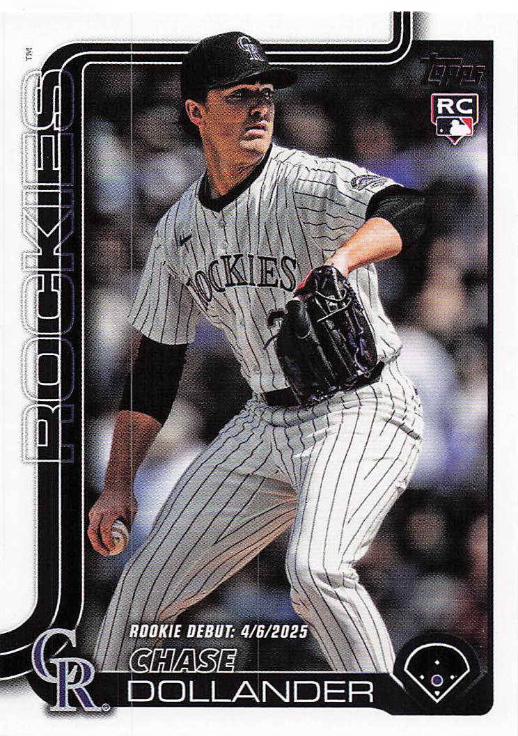 2025 Topps Update Baseball Chase Dollander #US259