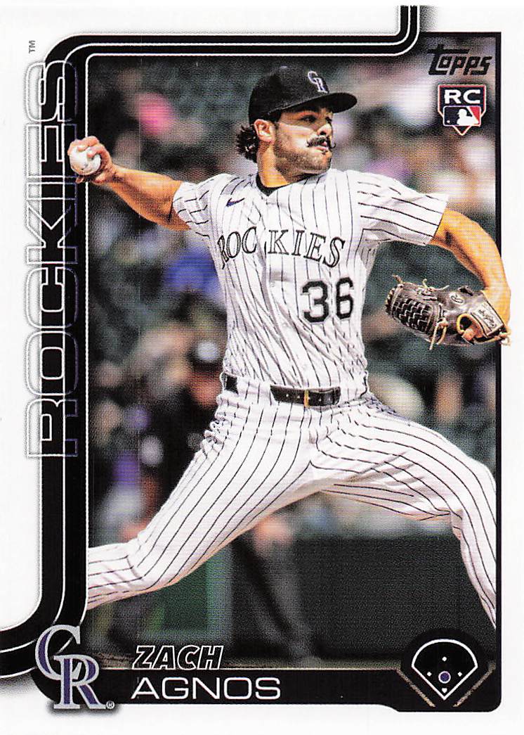 2025 Topps Update Baseball Zach Agnos #US31 Rookie