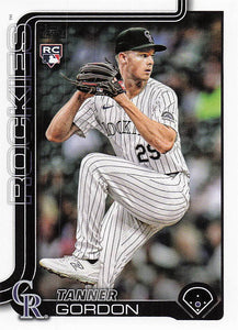 2025 Topps Update Baseball Tanner Gordon #US8 Rookie