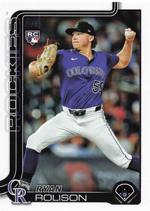 2025 Topps Update Baseball Ryan Rolison #US124 Rookie