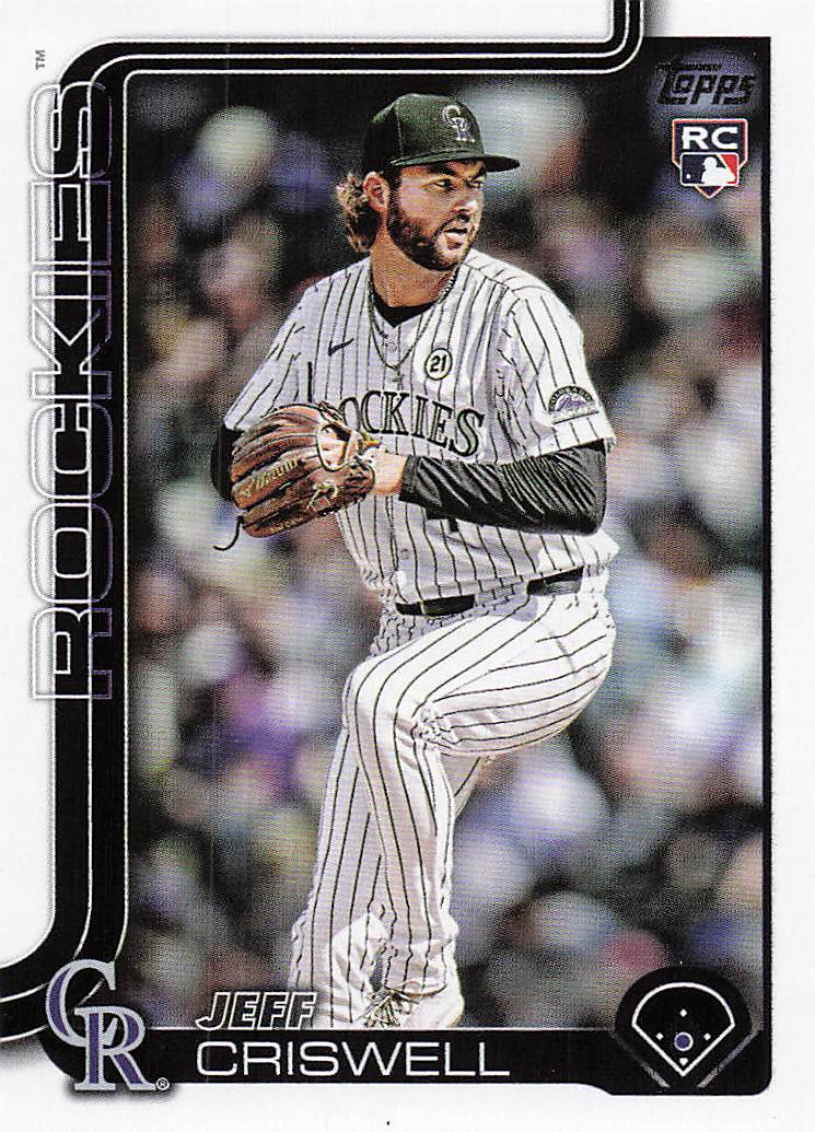 2025 Topps Update Baseball Jeff Criswell #US5 Rookie
