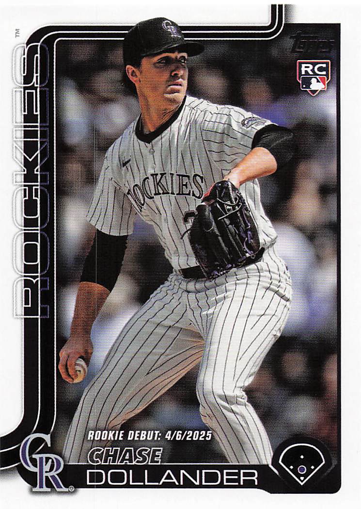 2025 Topps Update Baseball Chase Dollander #US259