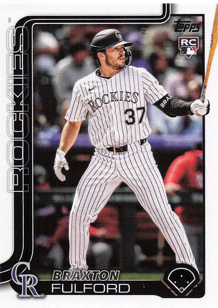 2025 Topps Update Baseball Braxton Fulford #US123 Rookie
