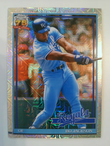2026 Topps Baseball 1991 Topps Baseball Chrome Bo Jackson #91C-5