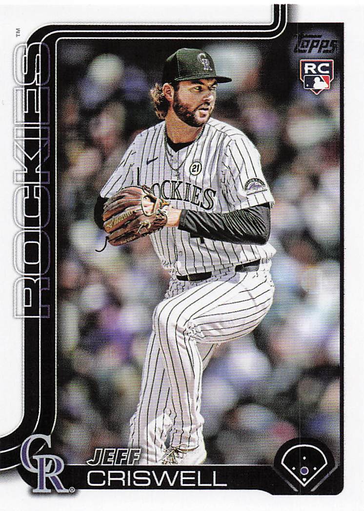 2025 Topps Update Baseball Jeff Criswell #US5 Rookie
