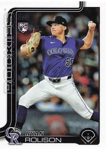 2025 Topps Update Baseball Ryan Rolison #US124 Rookie
