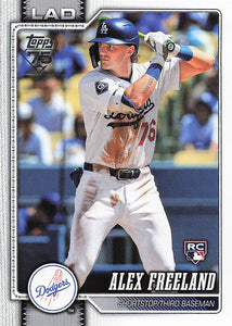 2026 Topps Baseball Alex Freeland #74 Rookie