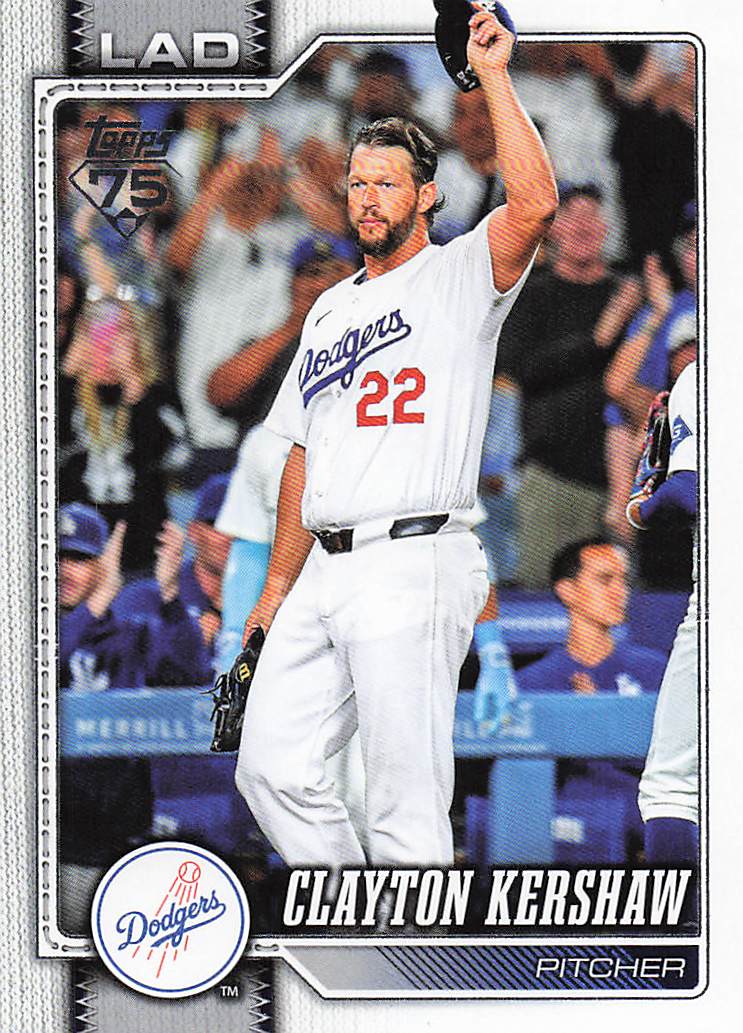 2026 Topps Baseball Clayton Kershaw #22