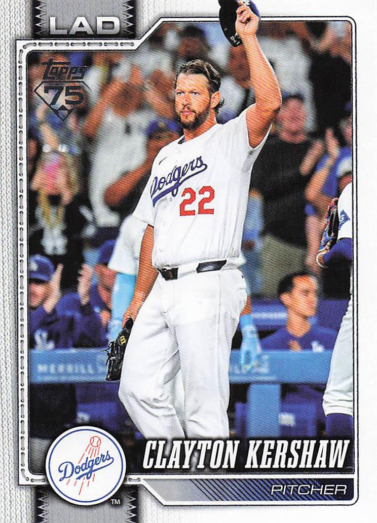 2026 Topps Baseball Clayton Kershaw #22