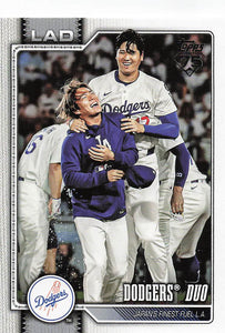 2026 Topps Baseball Dodgers Duo #265