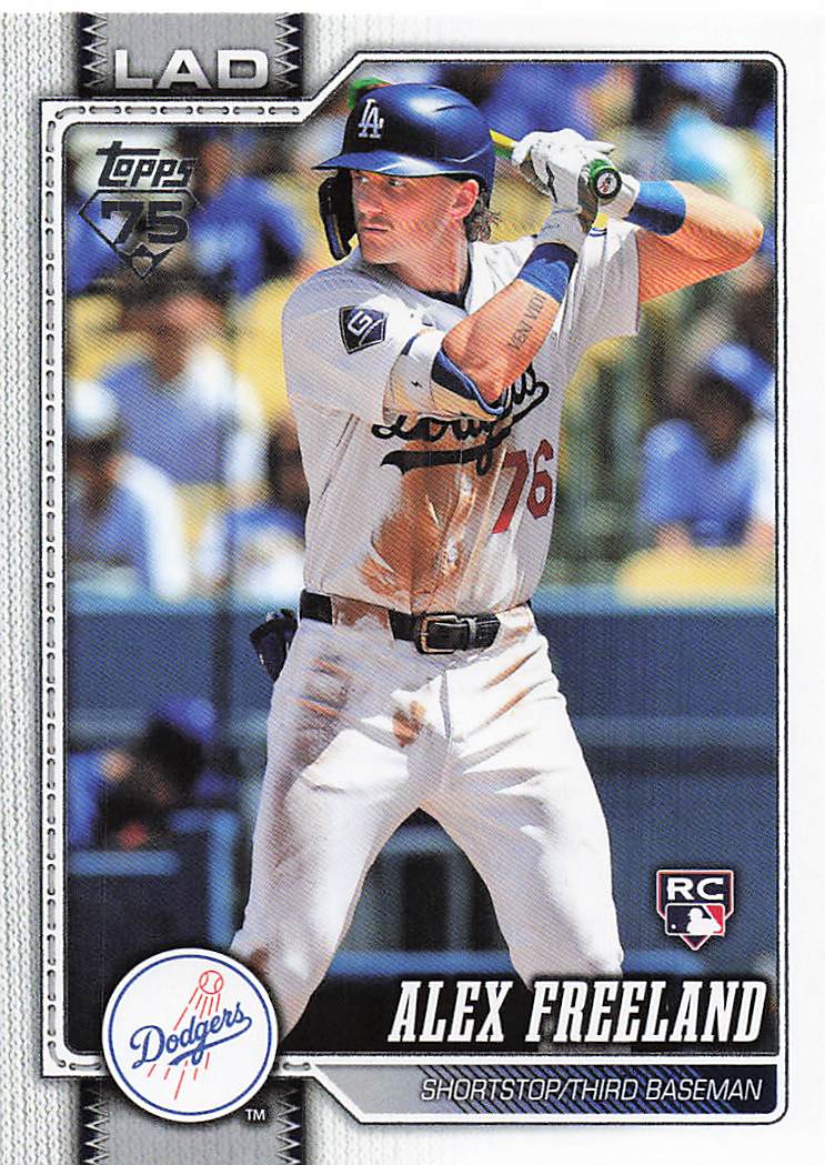 2026 Topps Baseball Alex Freeland #74 Rookie
