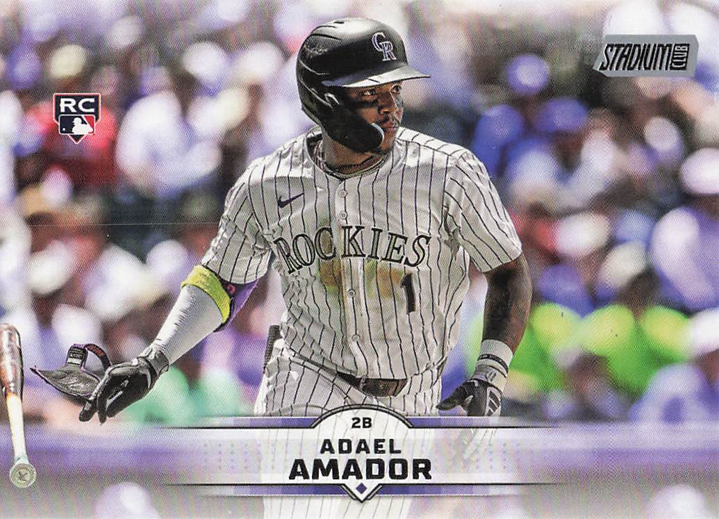 2025 Stadium Club Baseball Adael Amador #41 Rookie