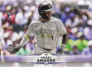 2025 Stadium Club Baseball Adael Amador #41 Rookie